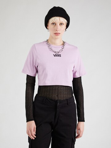 VANS Μπλουζάκι σε λιλά: μπροστά