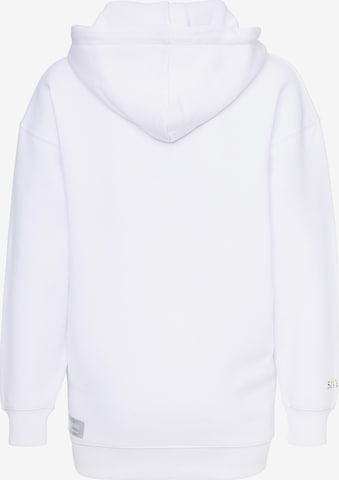 smiler. Sweatshirt 'Sunny' in White