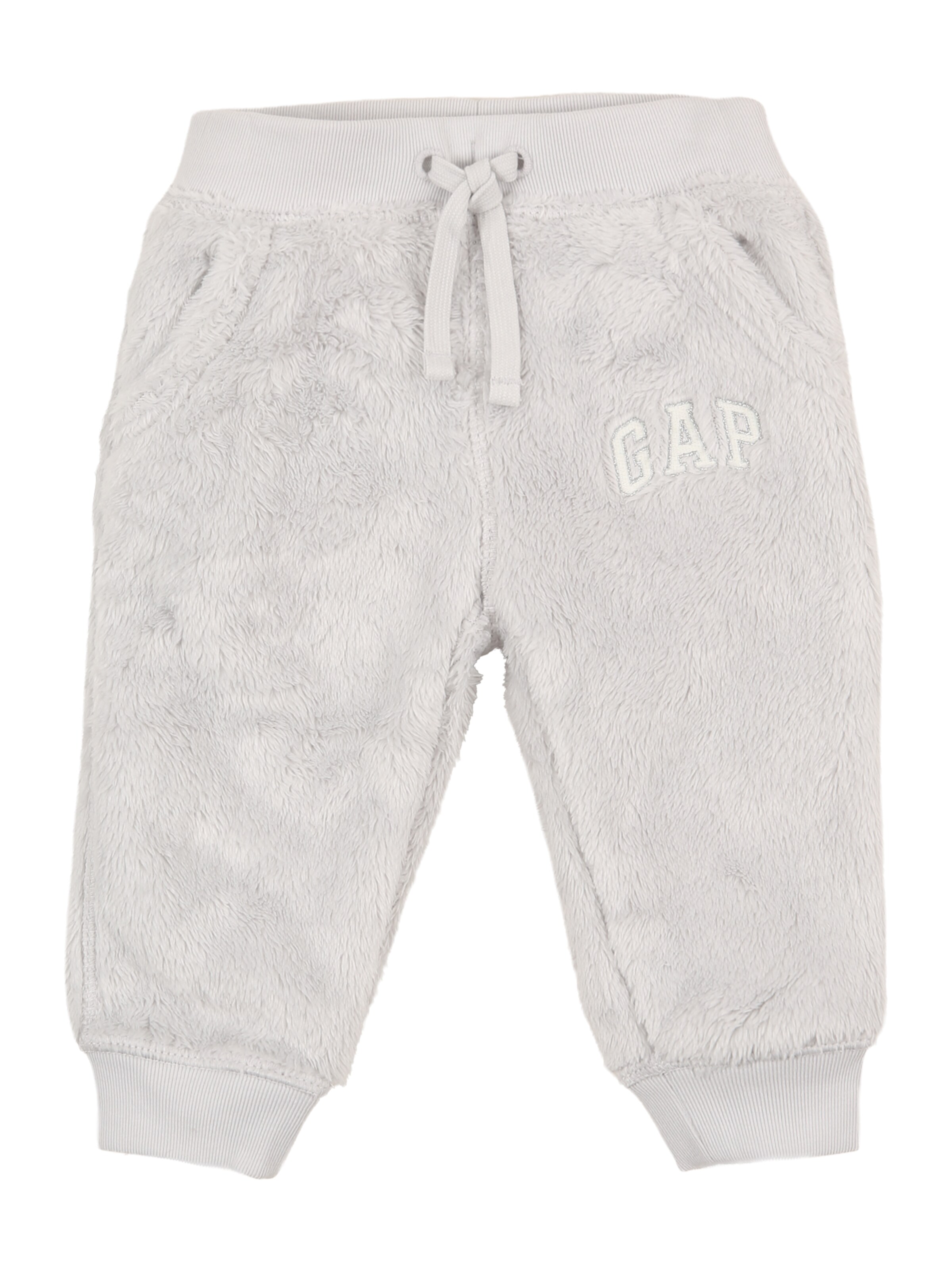 GAP Tapered Broek in Grijs: voorkant