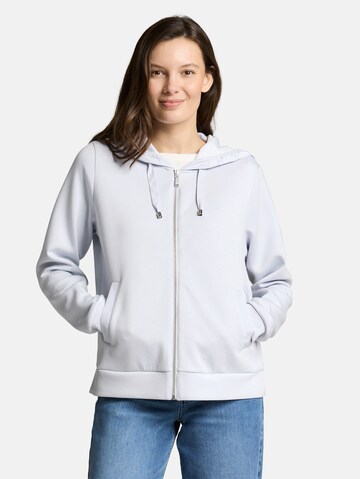 TOM TAILOR Sweatjacke in Blau: Vorderseite