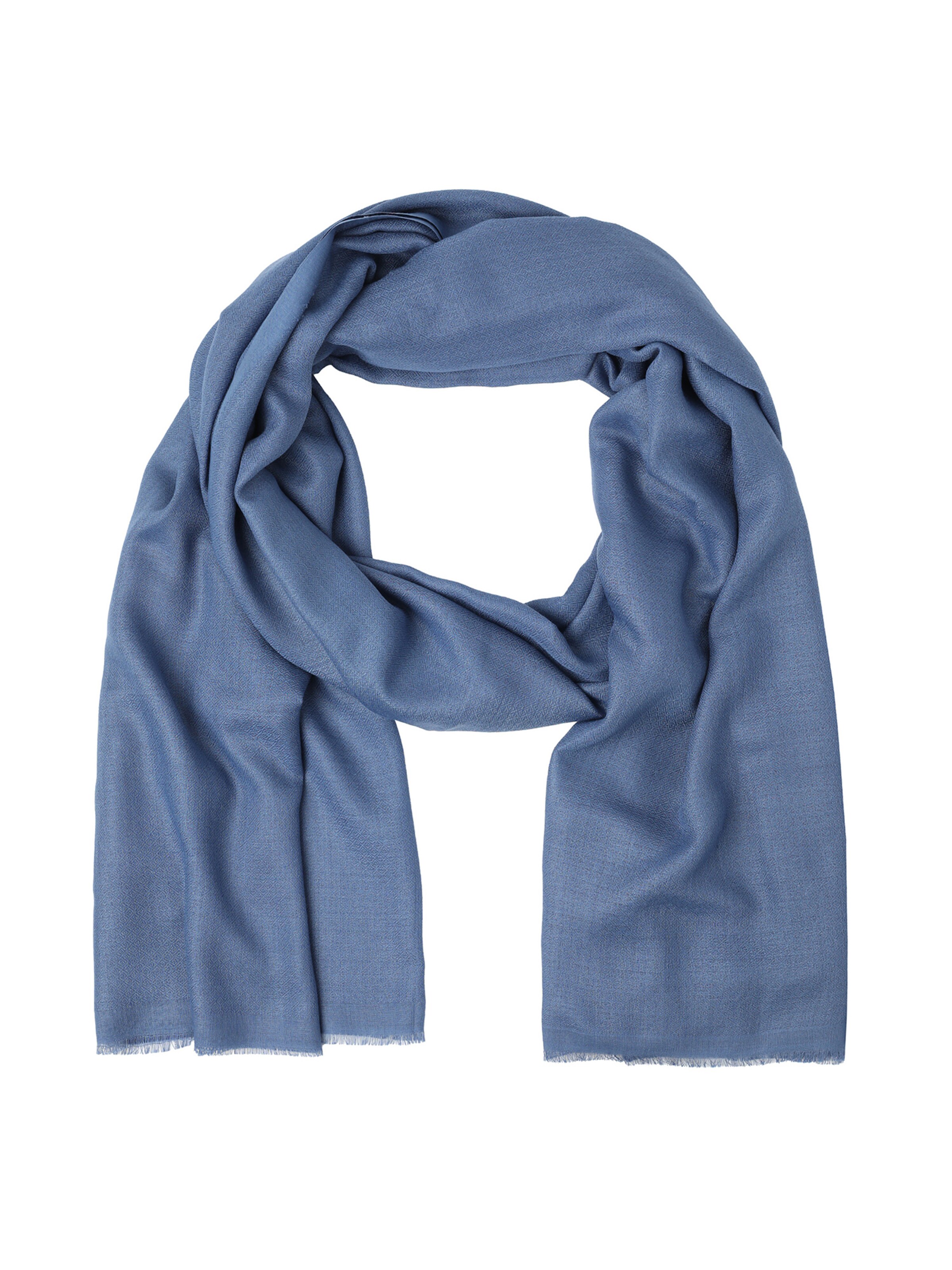 TATUUM Шал 'Reno' в синьо: отпред