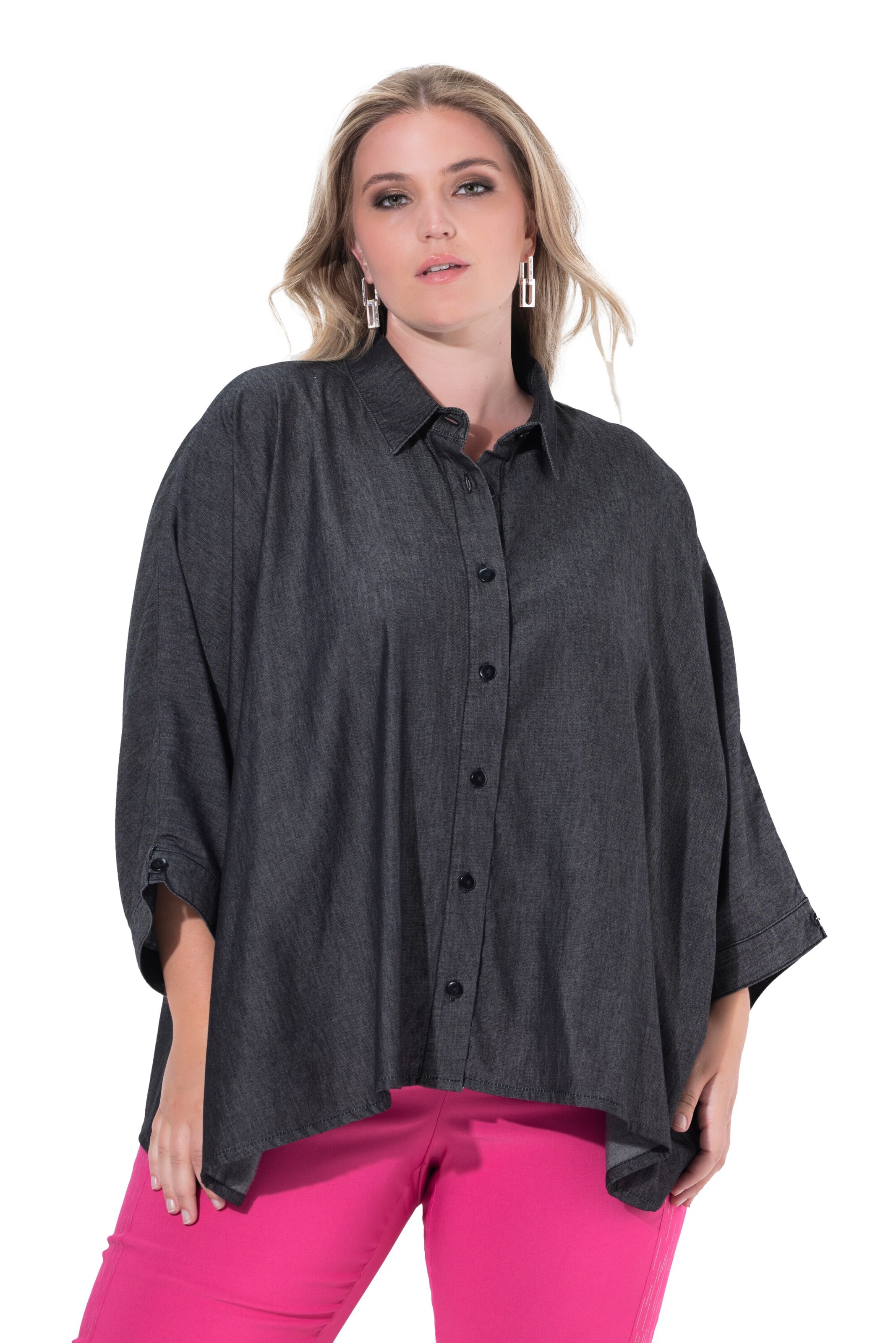 MIAMODA Blouse in Grijs: voorkant