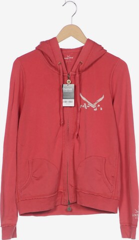 SANSIBAR Sweatshirt & Zip-Up Hoodie in L in Pink: front