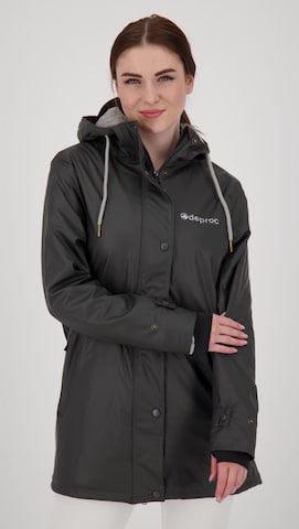 deproc Outdoorjacke 'Friesennerz ELLESMERE WMN' in Grau: Vorderseite