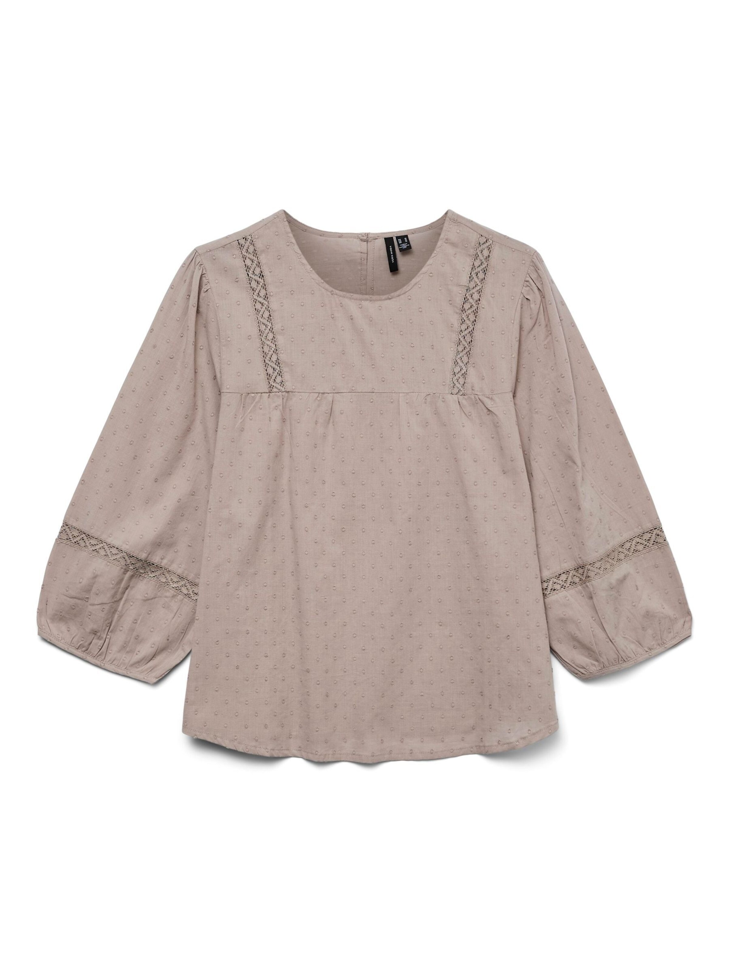 VERO MODA - Blusa 'VMTrine' en gris: frente