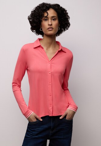 STREET ONE Bluse in Pink: Vorderseite