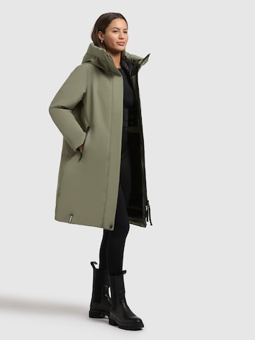 khujo Wintermantel 'NELLEN2' in Groen