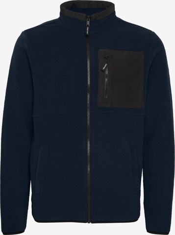 BLEND Fleece jas 'Floritz' in Blauw: voorkant