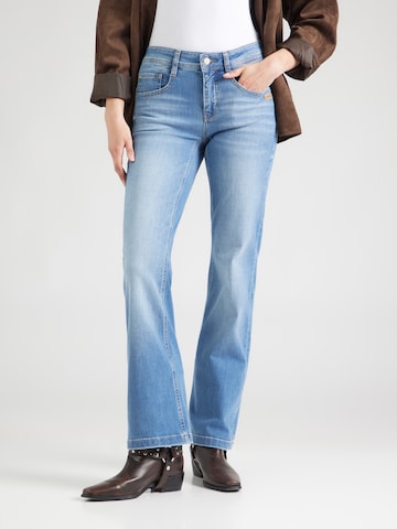 évasé Jean '94AMELIE' Gang en bleu : devant