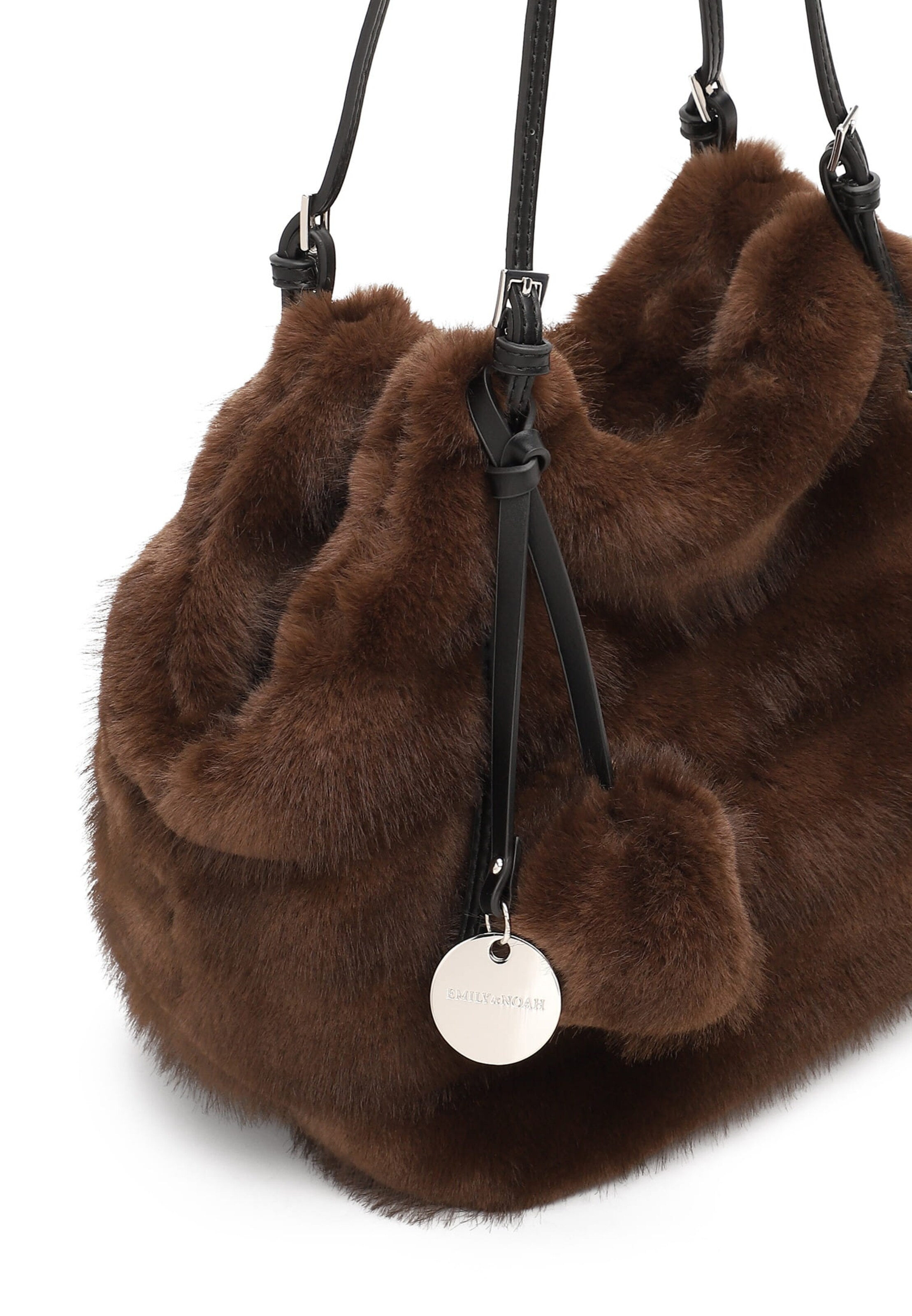 Emily & Noah Schultertasche 'E&N Linette' in Braun