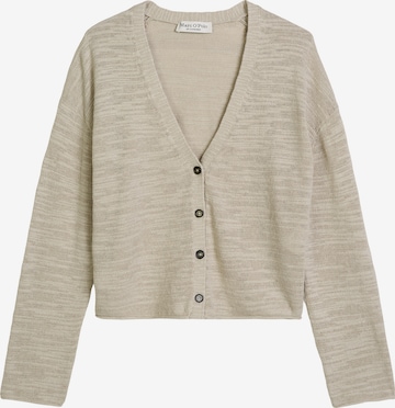 Cardigan Marc O'Polo en beige : devant