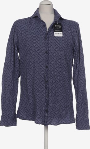 JOOP! Button Up Shirt in M in Blue: front