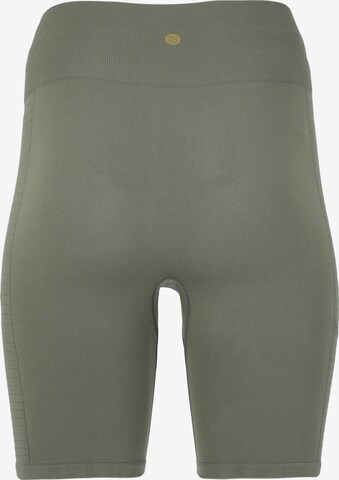 Athlecia Regular Workout Pants 'Nagar' in Green