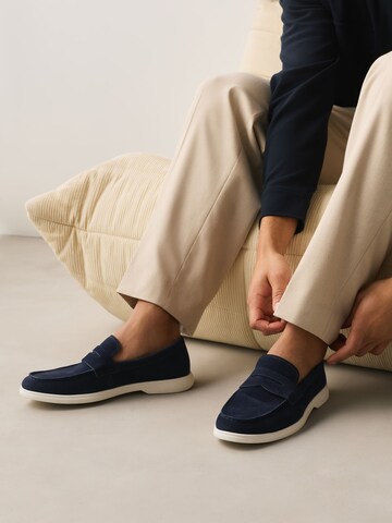 Mocassin 'Penny' Next en bleu