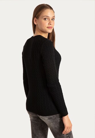 Sir Raymond Tailor Sweater 'Jena' in Black
