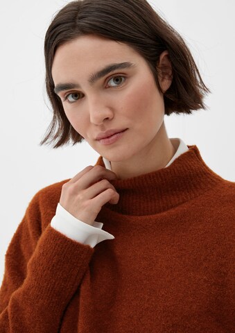 s.Oliver BLACK LABEL Pullover in Orange