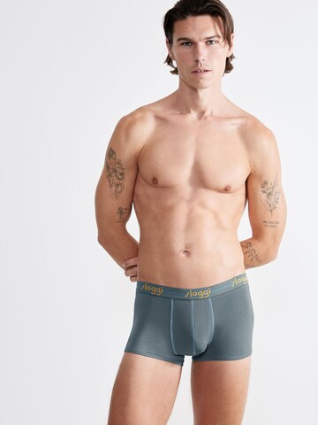 SLOGGI Boxer shorts ' Blue Start ' in Blue: front