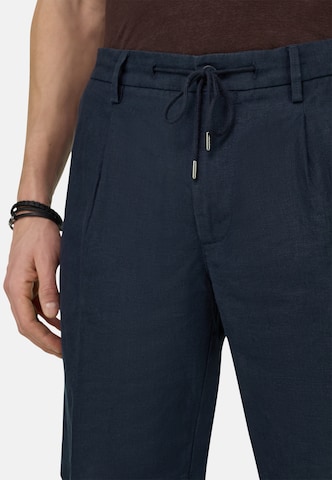 Regular Pantalon à pince Boggi Milano en bleu