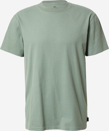 HOLLISTER Majica | zelena barva: sprednja stran