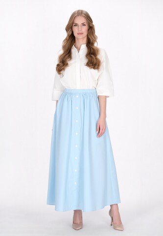 Jupe 'Classic Look' DreiMaster Klassik en bleu