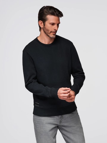 Ombre Sweatshirt 'OM-SSBN-0159' in Zwart