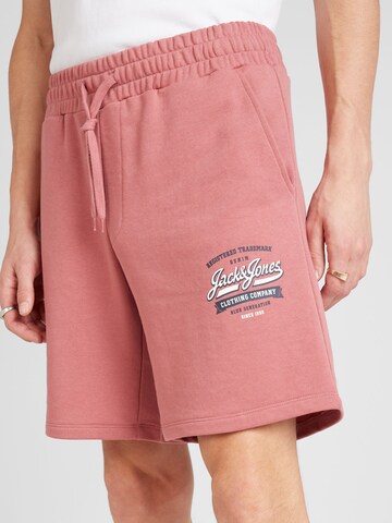 JACK & JONES Regular Pants in Pink