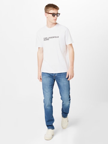 KARL LAGERFELD JEANS Тениска в бяло