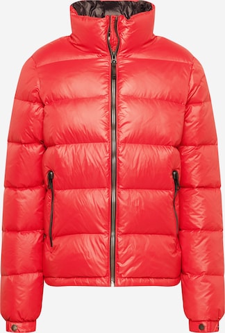 Superdry Winterjas in Rood: voorkant