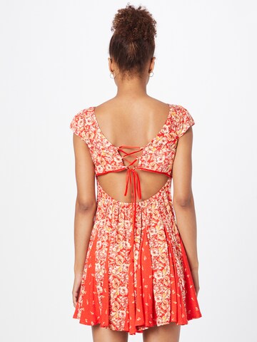 Free People Kleid 'PONDEROSA' in Rot