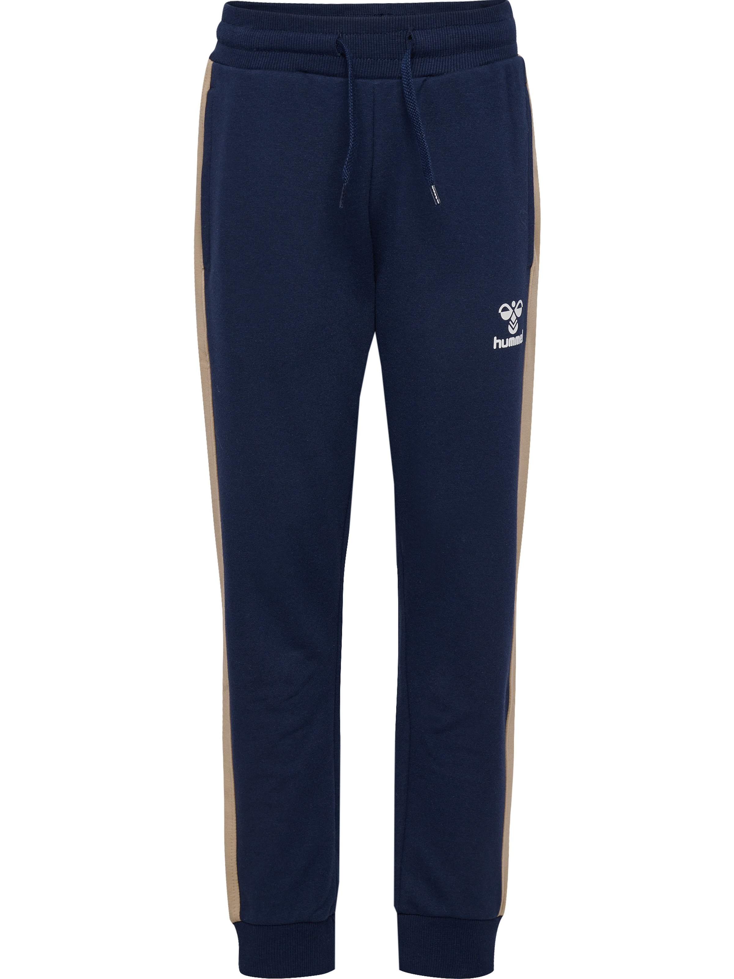 Hummel Tapered Broek 'Essen' in Blauw: voorkant