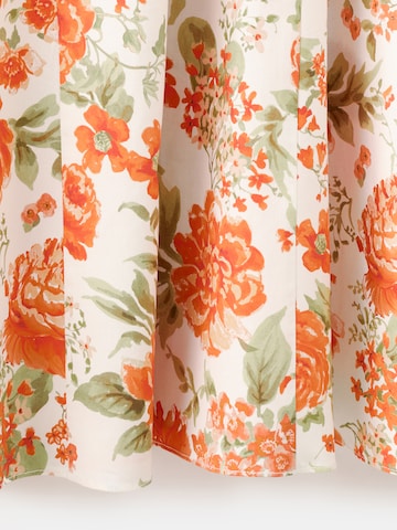 MANGO - Vestido de verano 'NICOLA' en naranja