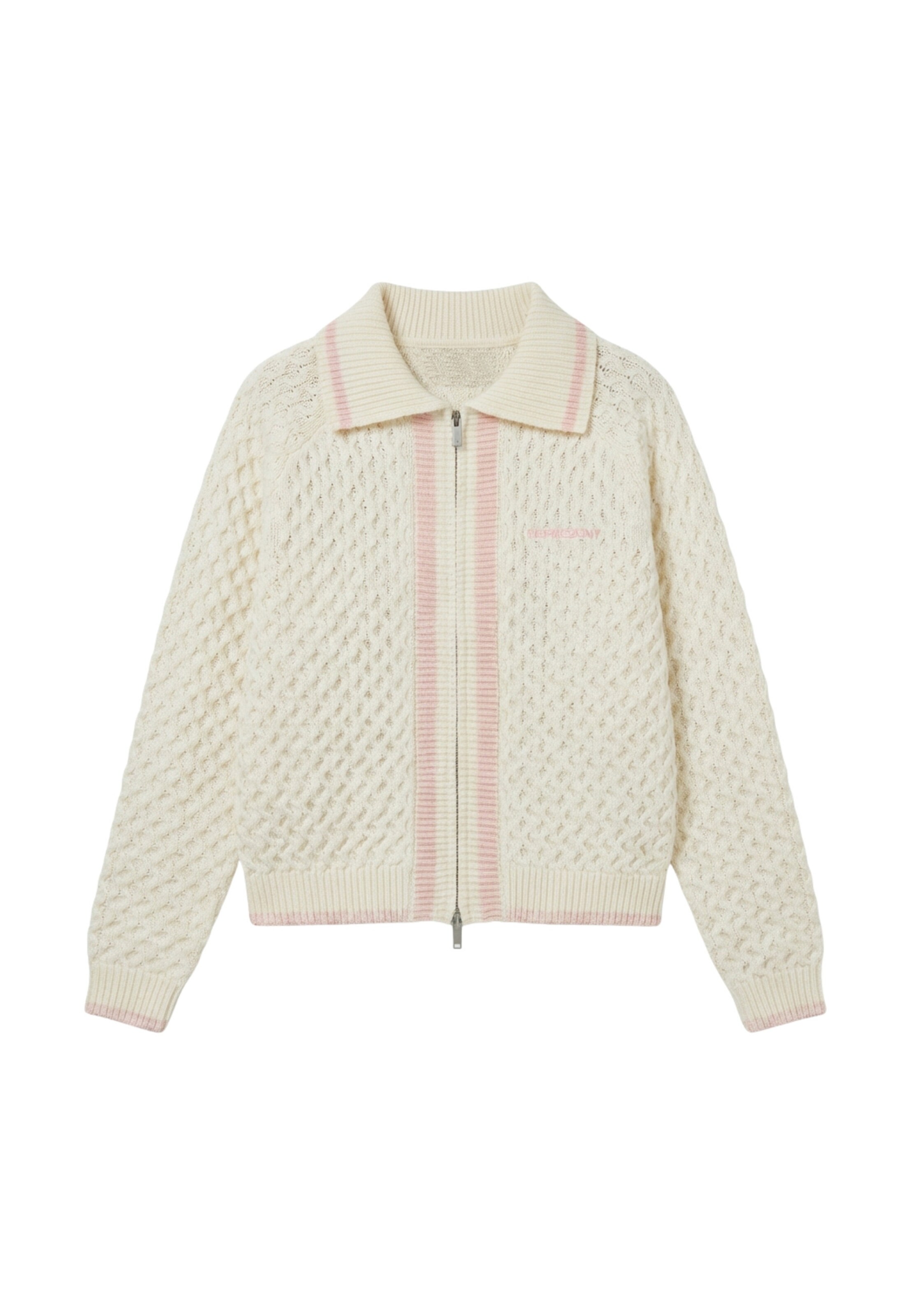 Cardigan Pegador en blanc : devant