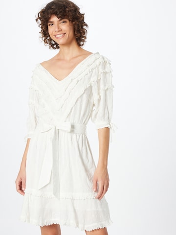 Fabienne Chapot - Vestido 'Crissy' en blanco: frente