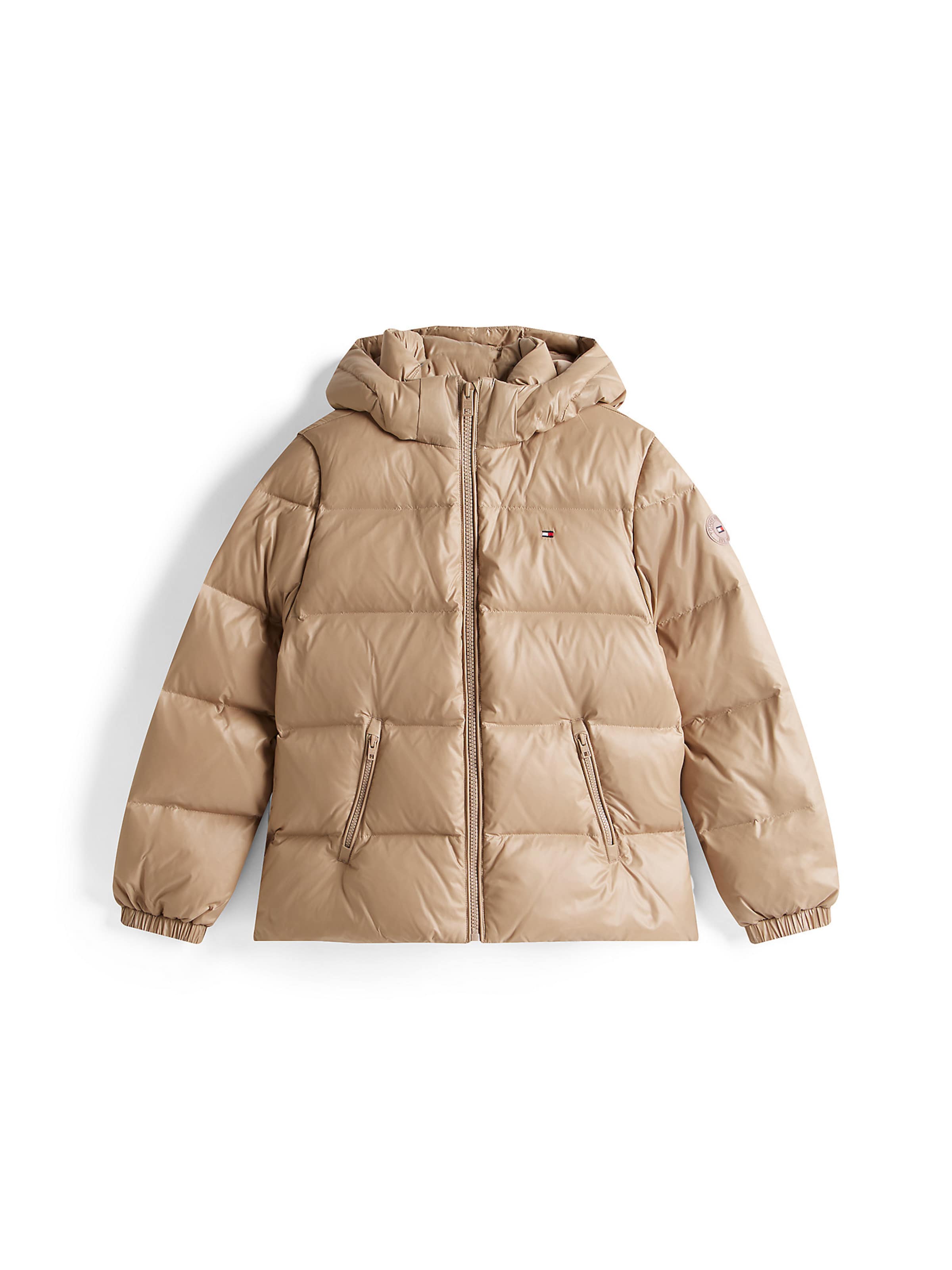 TOMMY HILFIGER Between-season jacket in Brown: front