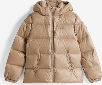 TOMMY HILFIGER Tussenjas in Bruin: voorkant