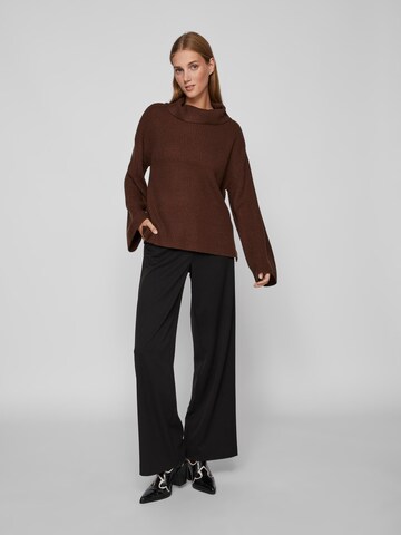 VILA Sweter 'Vigga' w kolorze brązowy
