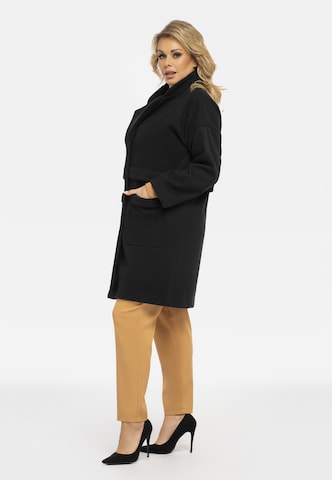 Karko Between-Seasons Coat 'Megan' in Black