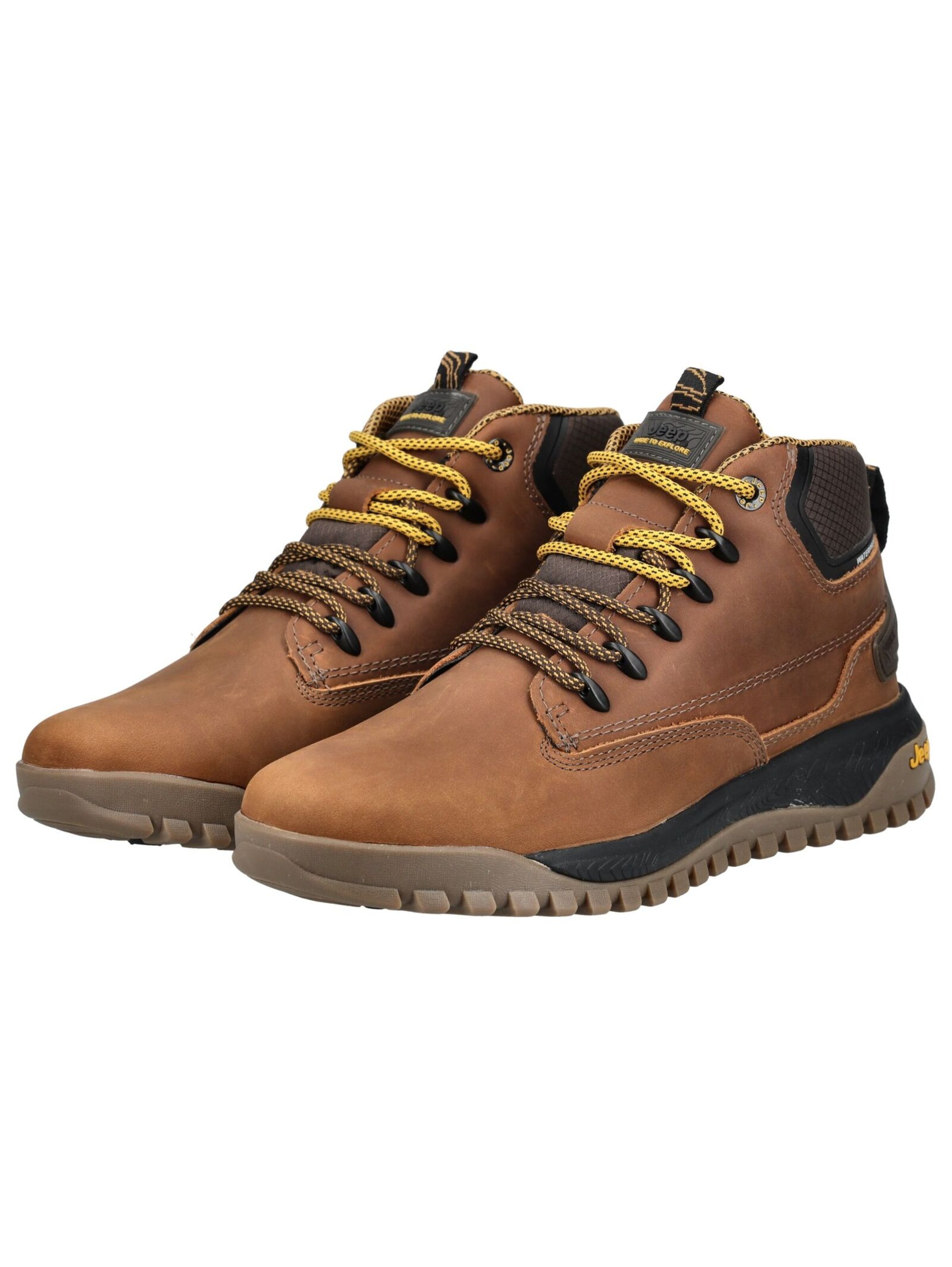 Jeep Veterboots in Bruin