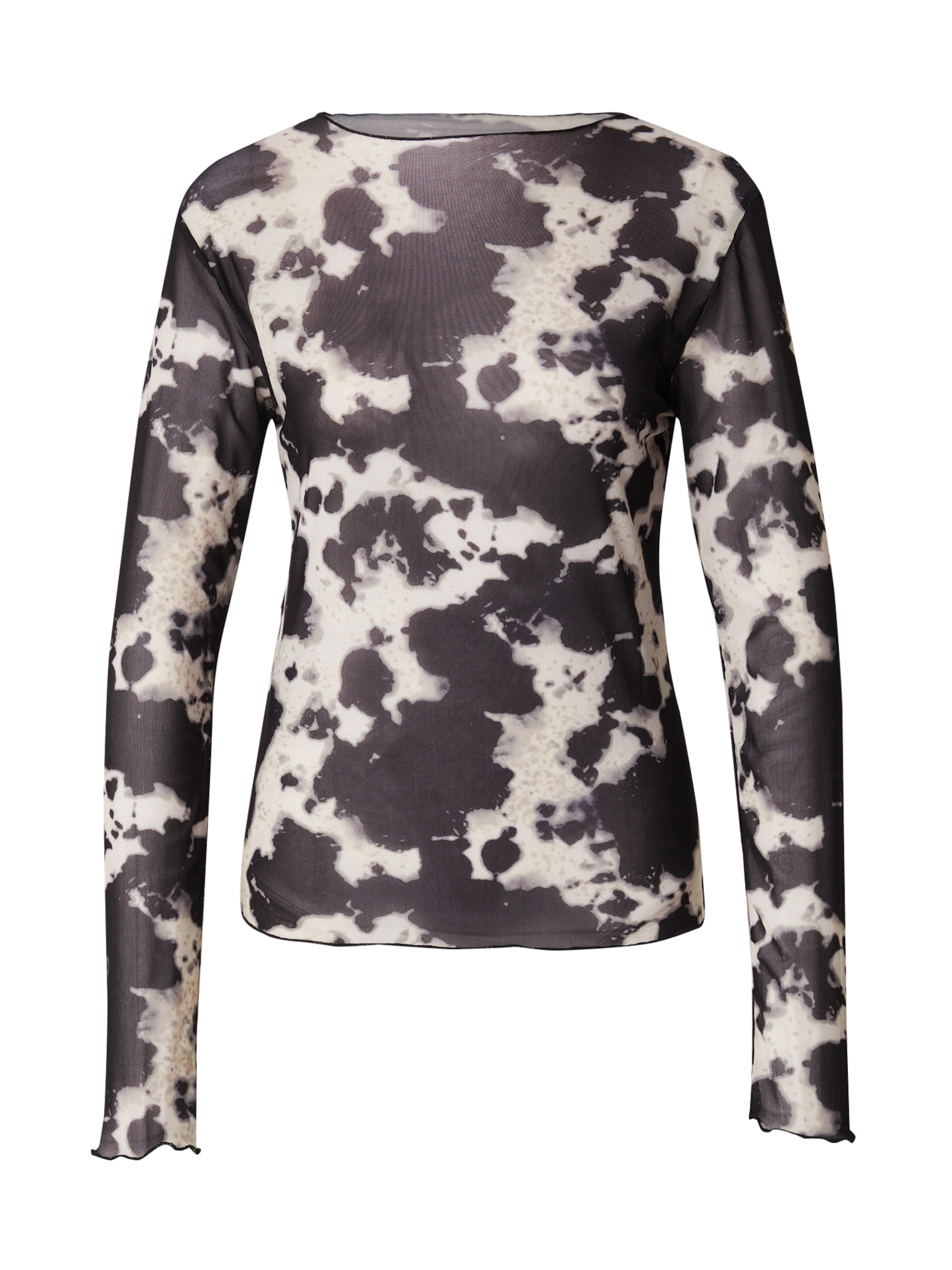 Maglietta di OBJECT in nero: frontale