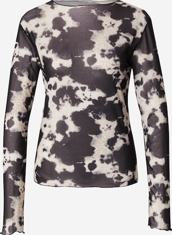 OBJECT Shirt in Black: front