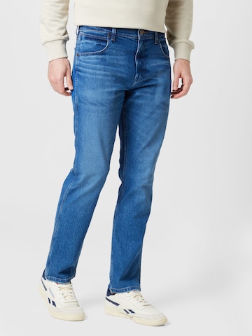 Regular Jeans 'GREENSBORO' de la WRANGLER pe albastru: față