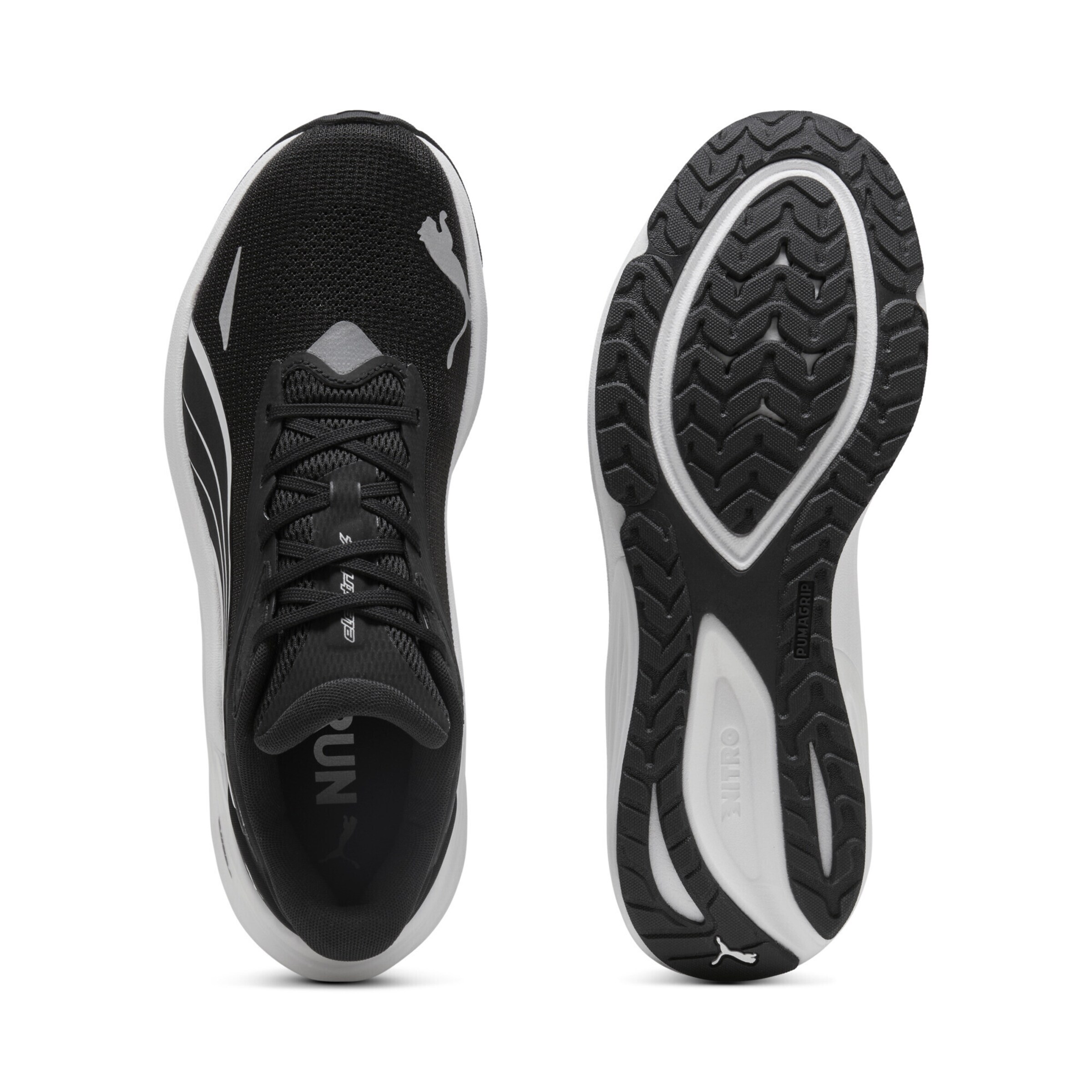 Chaussure de course 'Electrify Nitro 4' PUMA en noir