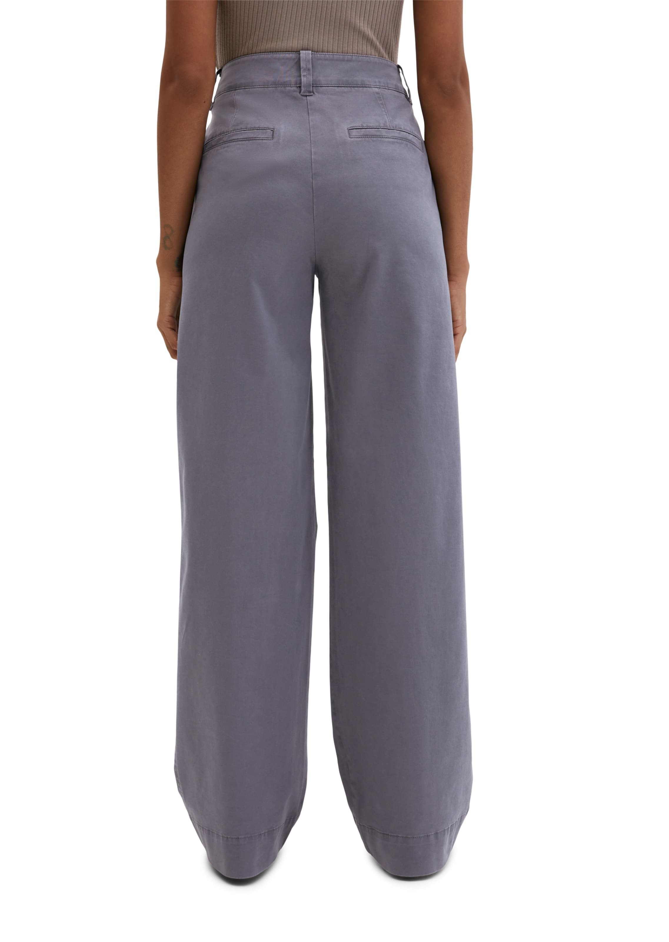 Marc O'Polo Regular Broek in Grijs