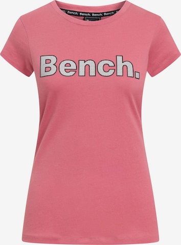 BENCH Shirt 'Leora' in Rood: voorkant