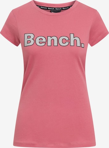 BENCH T-Shirt 'Leora' in Rot: predná strana