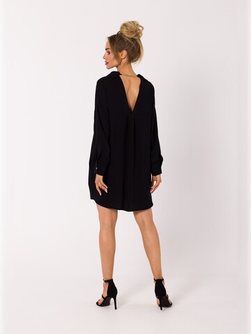 made of emotion - Vestido camisero 'M740' en negro
