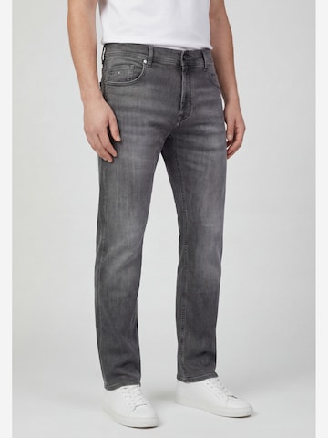 Karl Lagerfeld Slimfit Jeans in Grijs: voorkant