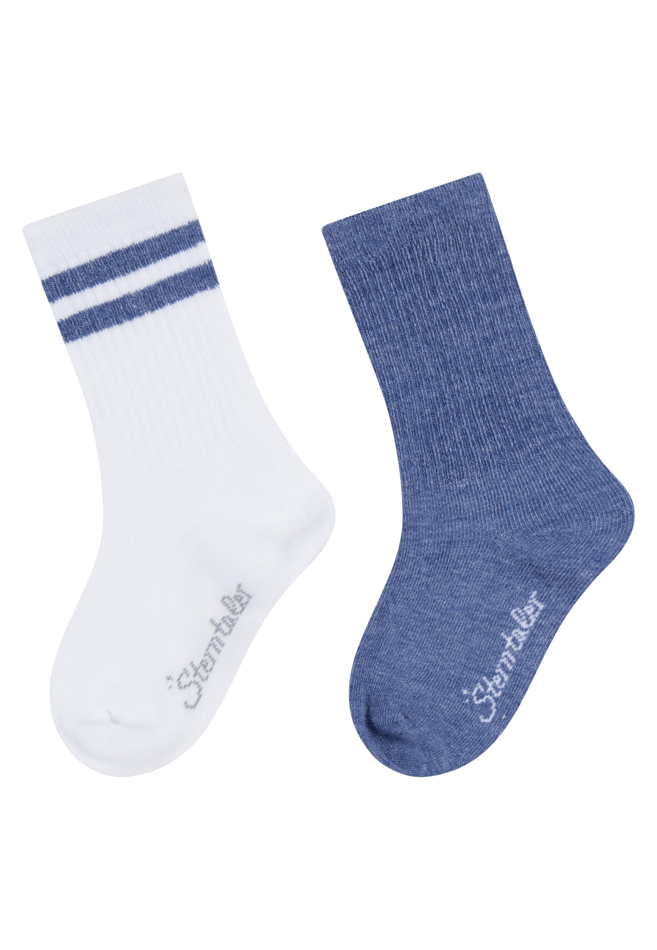STERNTALER Athletic Socks in Blue: front
