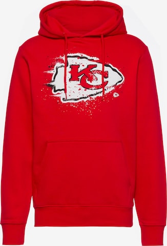 Fanatics Sweatshirt 'Kansas City Chiefs' in Rot: predná strana