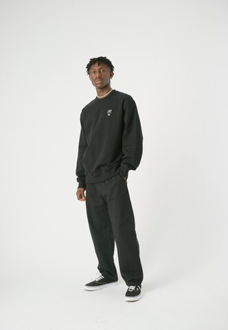 Cleptomanicx Sweatshirt 'Sketch Gull' in Schwarz